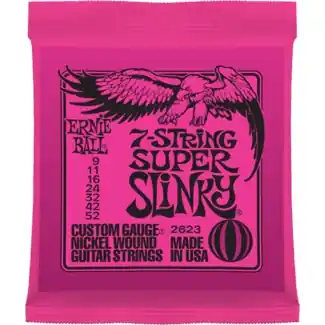 Ernie Ball EB2623 Super Slinky Nickel 7-String Top-Seller