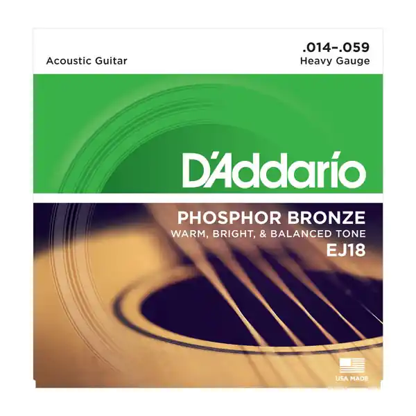 Abverkauf D´Addario EJ18 Phosphor Bronze Heavy