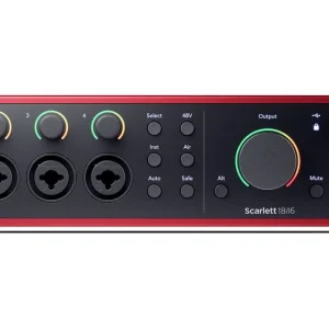 Focusrite Scarlett 18i16 4rd Gen Mega-Angebot