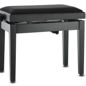 Gewa Pianobank Deluxe Autolift schwarz matt Geprüft