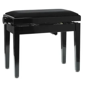 Gewa Pianobank Deluxe Autolift schwarz poliert Schneller Versand