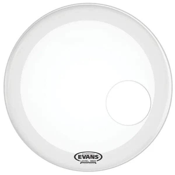 Kostenloser Versand Evans EQ3 26" Coated White