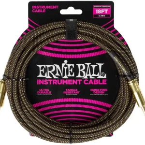 Beliebt Ernie Ball EB6432 Kabel Gewebe Pay Dirt 5,49m