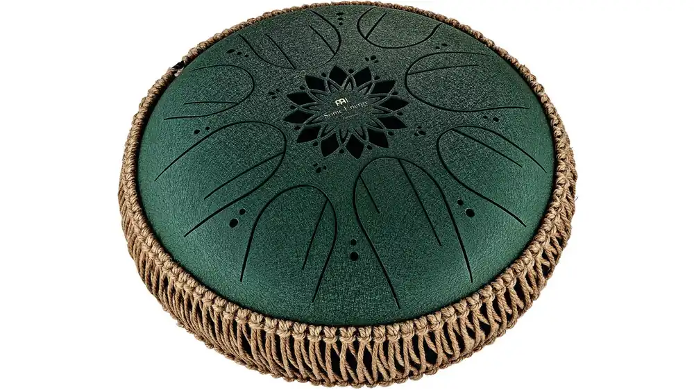 Solange Der Vorrat Reicht Meinl Octave Steel Tongue Drum Green B-Minor