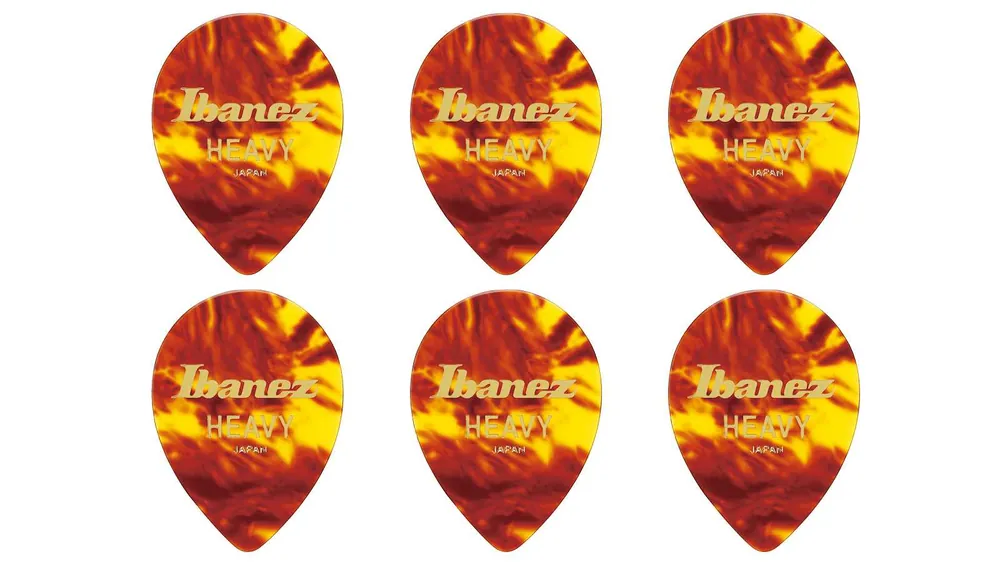Ibanez PCE9H-SH Celluloid Picks 6er Pack Heavy 1mm Nur Für Kurze Zeit