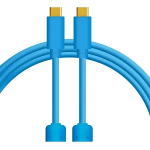 Schneller Versand DJ Techtools Croma USB-C Kabel 1m blue