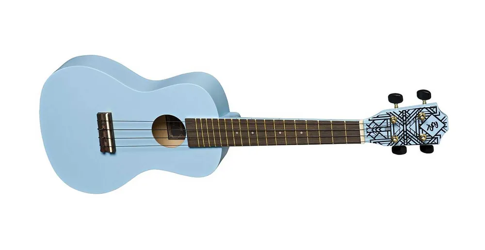 Super-Preis Baton Rouge UR1-C-mlb Concert Ukulele blau