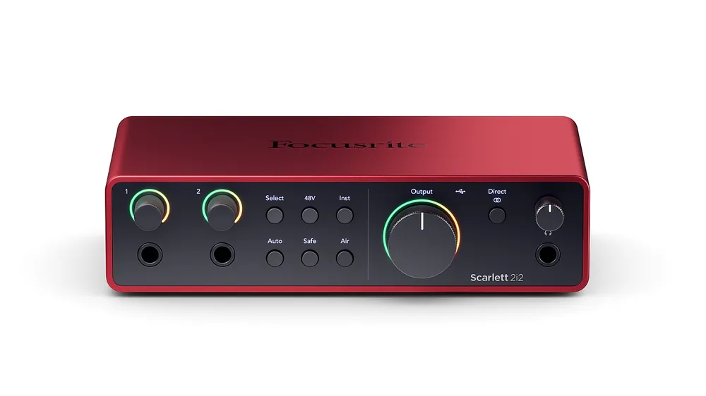 Focusrite Scarlett 2i2 4th Gen Zertifiziert