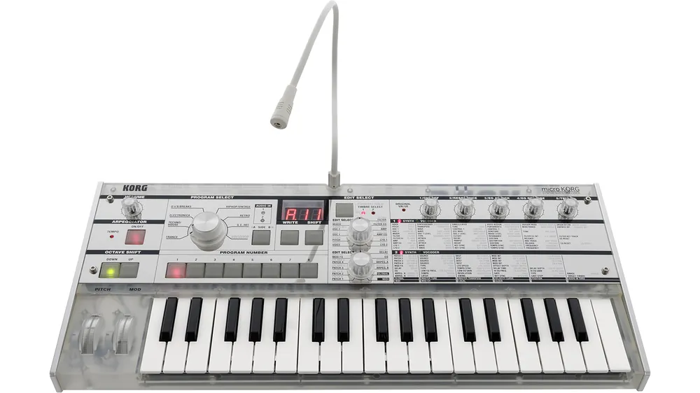 Sonderaktion Korg microKORG Synthesizer Crystal limited Vocoder
