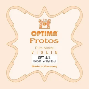 Neu Optima Violin-Saiten Protos Satz 4/4