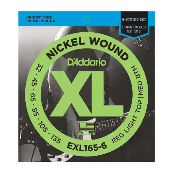 Ausverkauf D´Addario EXL165-6 6-String/Long Scale/Light-Medium