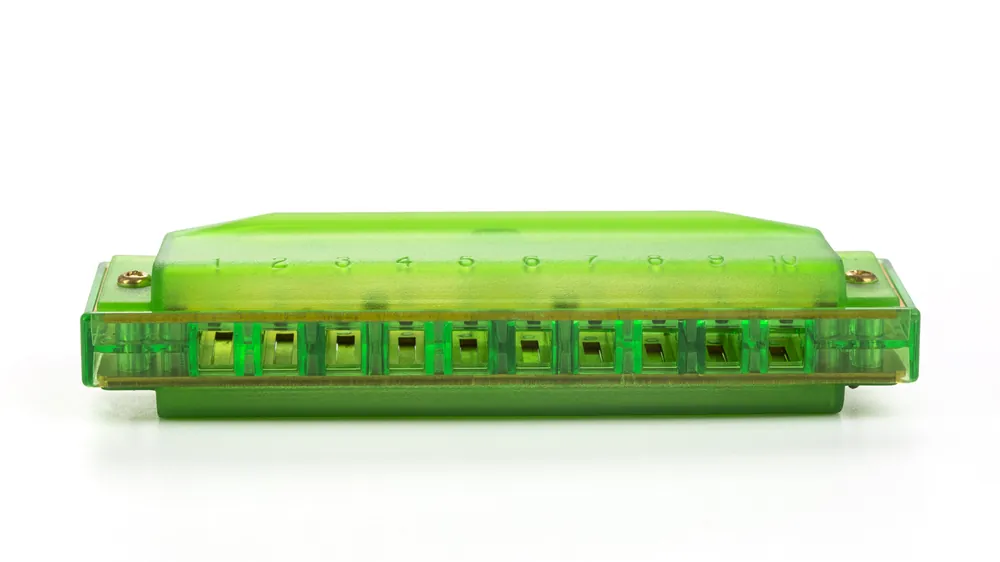 Hohner Mundharmonika Translucent grün Sale