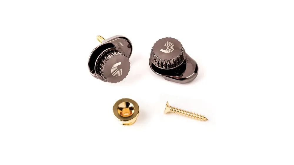 Preisknaller Daddario NS Strap Lock System Gold