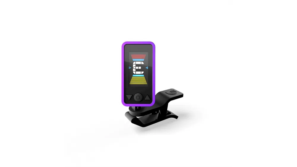 Neuheit Daddario Eclipse Headstock Tuner Purple