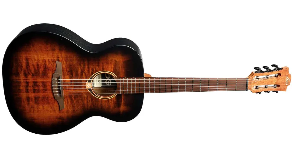 Letzte Chance LAG Tramontane 70 BB Nylon Konzertgitarre Black Brown