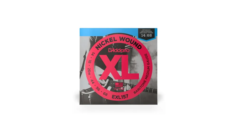 Letzte Chance Daddario EXL157 Bariton Guitar 14-68 Guitar Strings Baritone