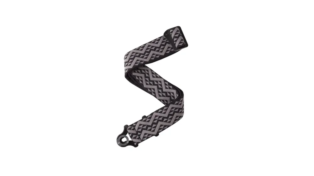 Begrenztes Angebot Daddario Auto Lock Guitar Strap Black Padded Geometric Gurt