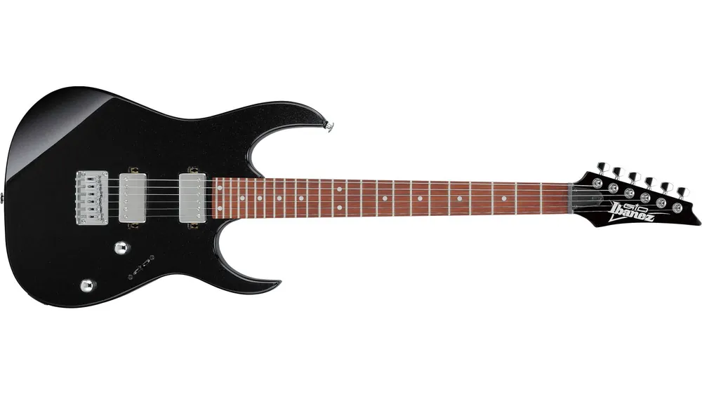 Markenprodukt Ibanez GRG121SP-BKN E-Gitarre Black Night