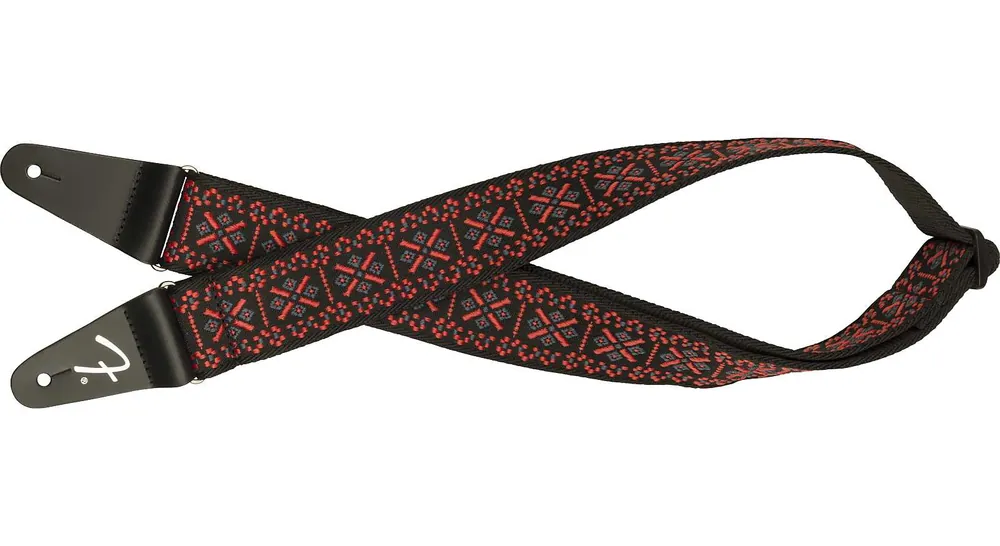 Online Kaufen Fender Pasadena Gitarrengurt Lattice Red