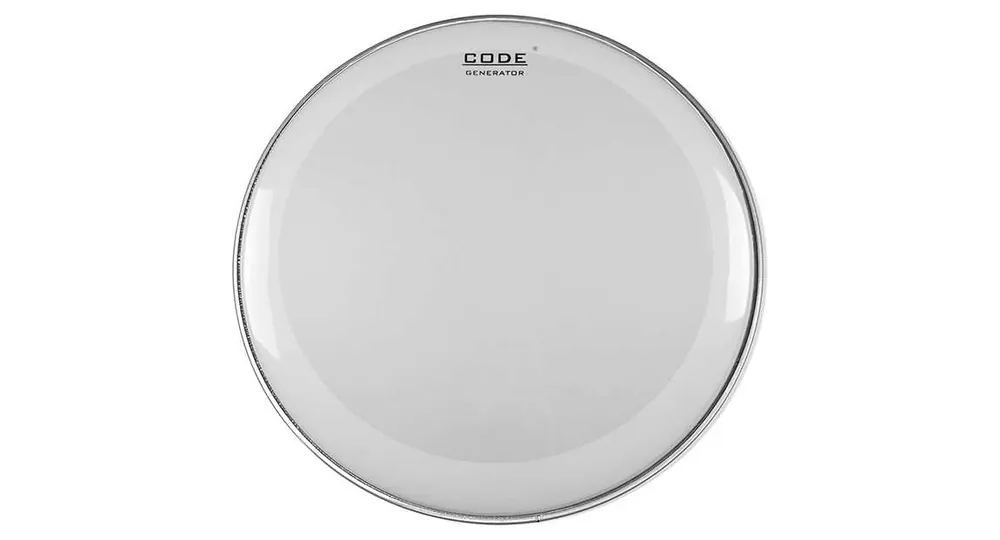 Kostenfreie Lieferung Code Drumhead Generator Fell transparent 12"