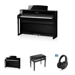Abverkauf Kawai CA-701 EP Digitalpiano Set Schwarz Hochglanz