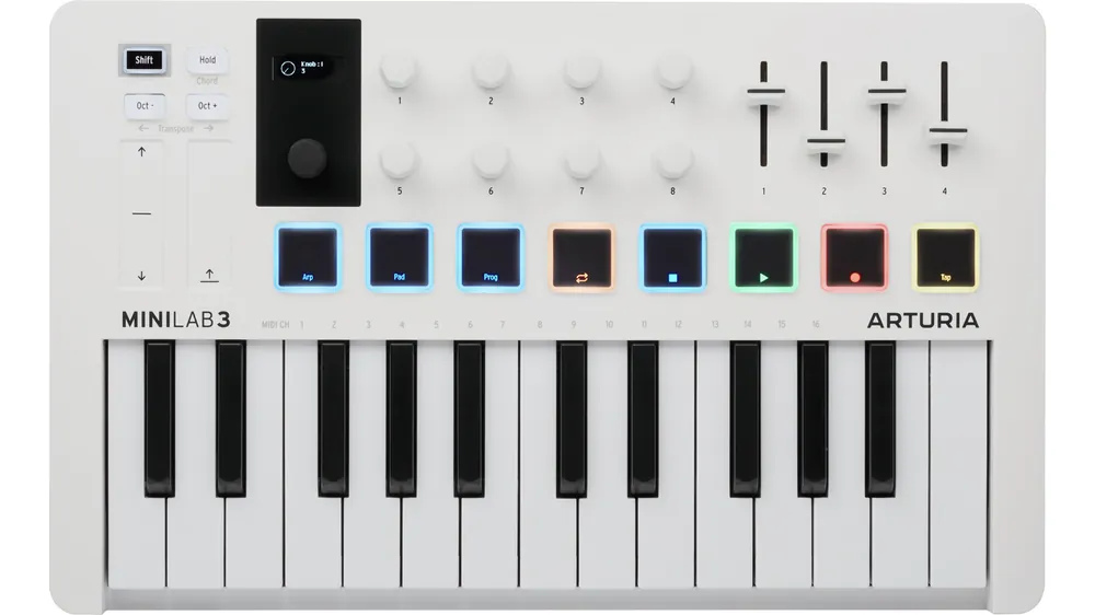 Arturia MiniLab MK III white 25 mini Tasten Begrenztes Angebot