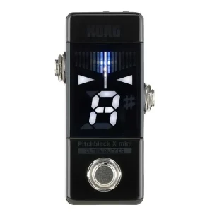 Aktuell Korg Pitchblack Mini Pedal Tuner schwarz