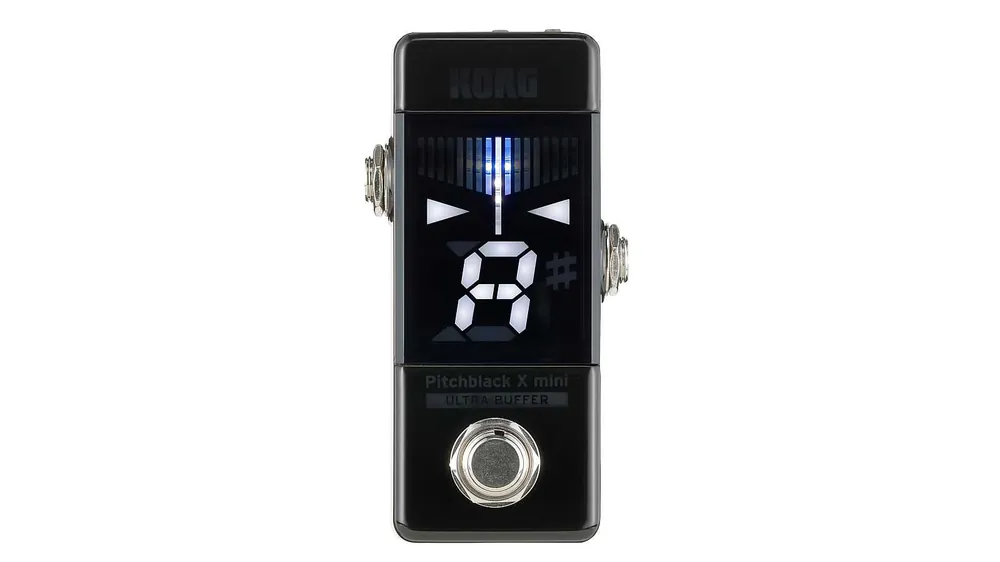 Aktuell Korg Pitchblack Mini Pedal Tuner schwarz