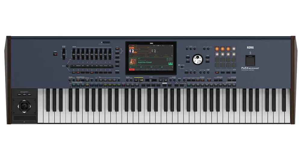 Korg PA5X 76 Keyboard Musikant Finale Aktion
