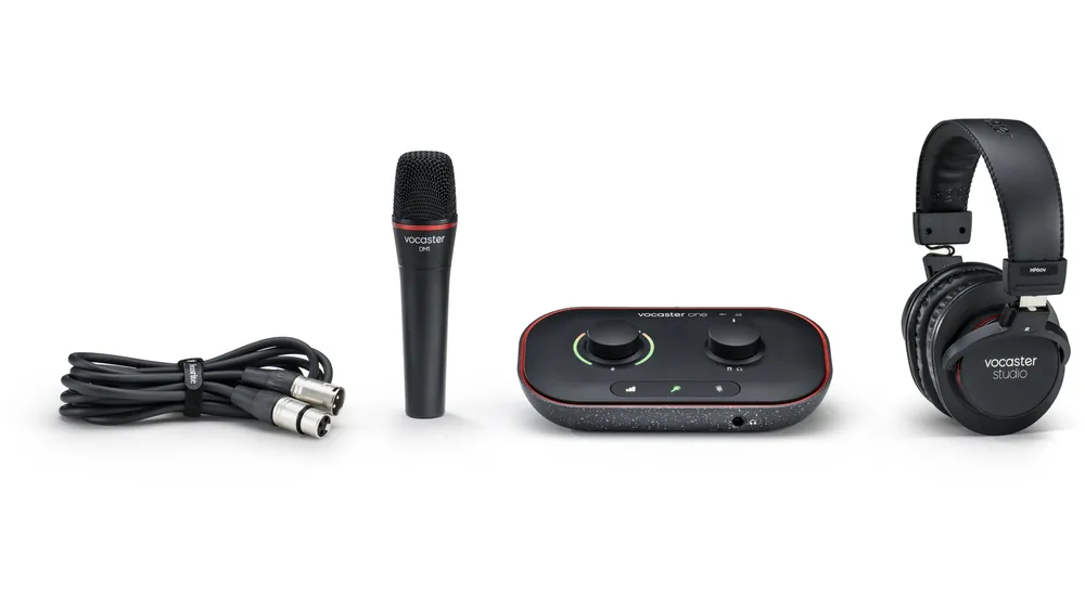 Focusrite Vocaster One Studio Podcast Kit Beliebt