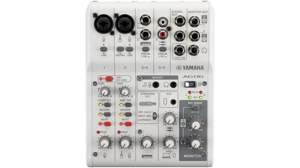 Yamaha AG06 MK2 weiß Schnäppchen