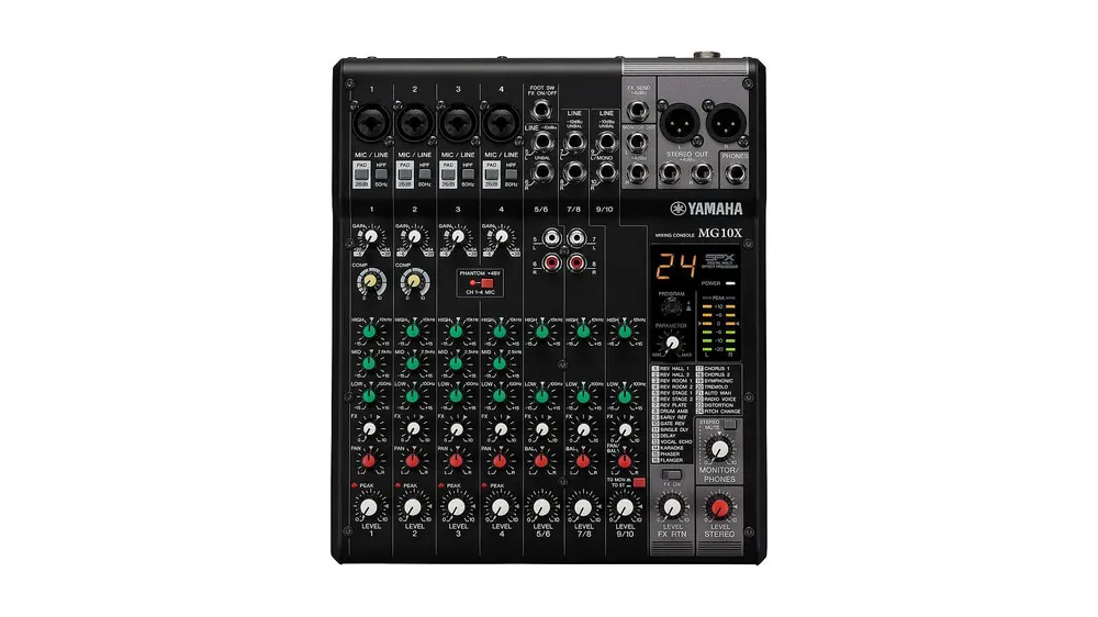 Preisreduziert Yamaha MG10X Mischpult