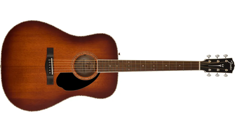 Fender PD-220E Dreadnought ACB MAH Paramount Kostenloser Versand