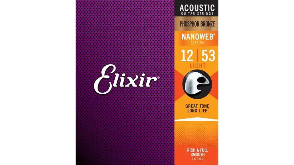Nur Heute Elixir 16102 Acoustic Phosphor Bronze M Nanoweb 12-56