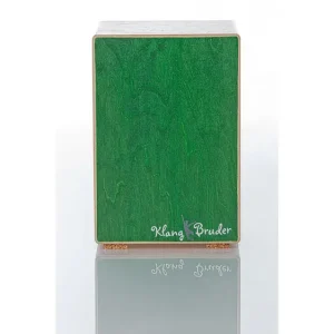 Neue Kollektion Klangbruder Kid-Cajon M Birke grün