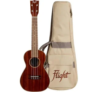 Flight MUC-2 Concert Ukulele Mahagoni inkl Bag Versand Am Gleichen Tag