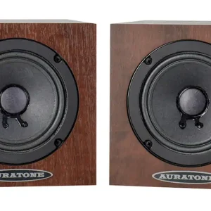 Auratone 5C Wood Aktiv Bundle Kostenfreie Lieferung
