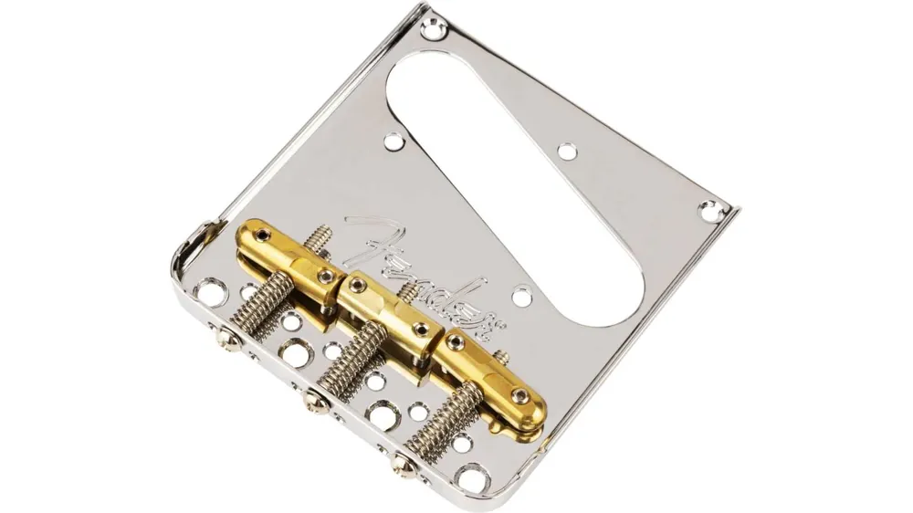 Fender 3-Saddle Top-Load/String-Throu Tele Bridge Letzte Chance