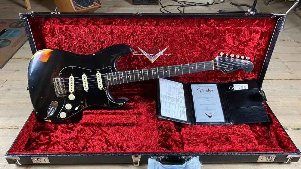 Fender LTD Custom Shop Dual-Mag II Strat RW BK Ausverkauf