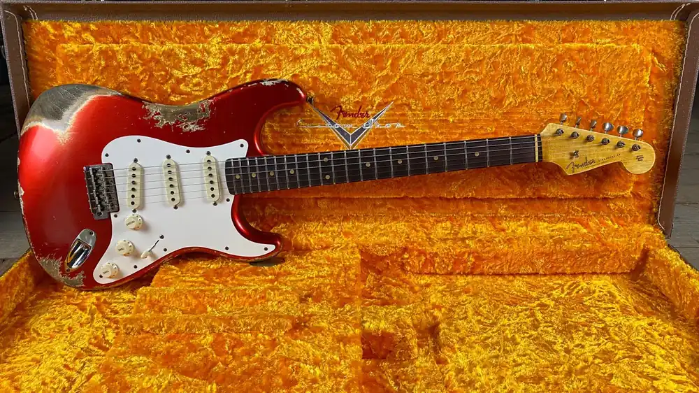 Neue Kollektion Fender 1959 Heavy Relic Custom Shop Stratocaster RW SFA CAR