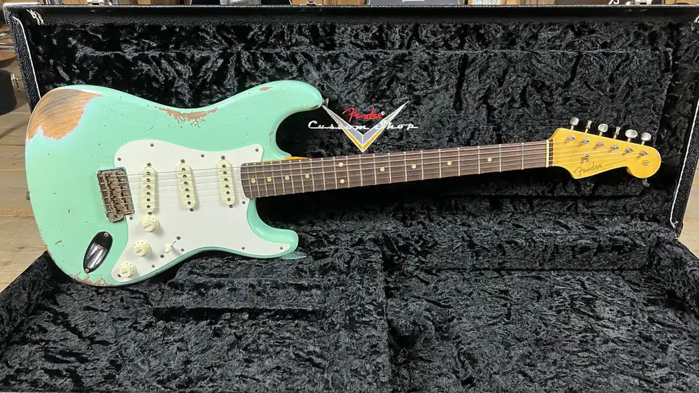Kostenloser Rückversand Fender 1959 Heavy Relic Custom Shop Strat RW FA SFG