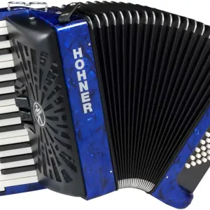 Bestpreis Hohner Bravo II 48 blau