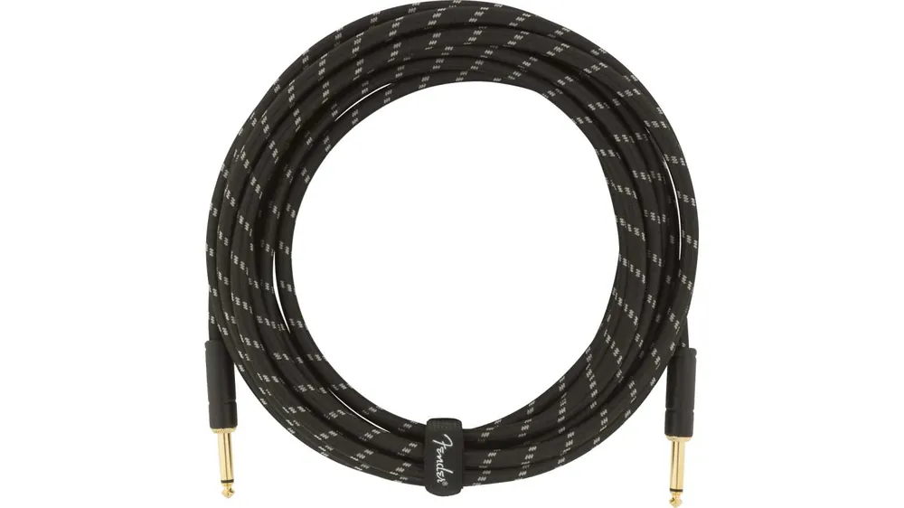 Finale Aktion Fender dlx Kabel KL-KL 5,5m Tweed Black
