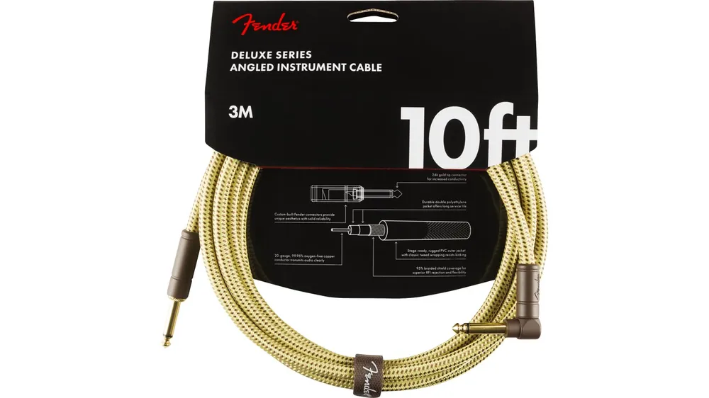 Meistverkauft Fender dlx Kabel KL-WKL 3m Tweed