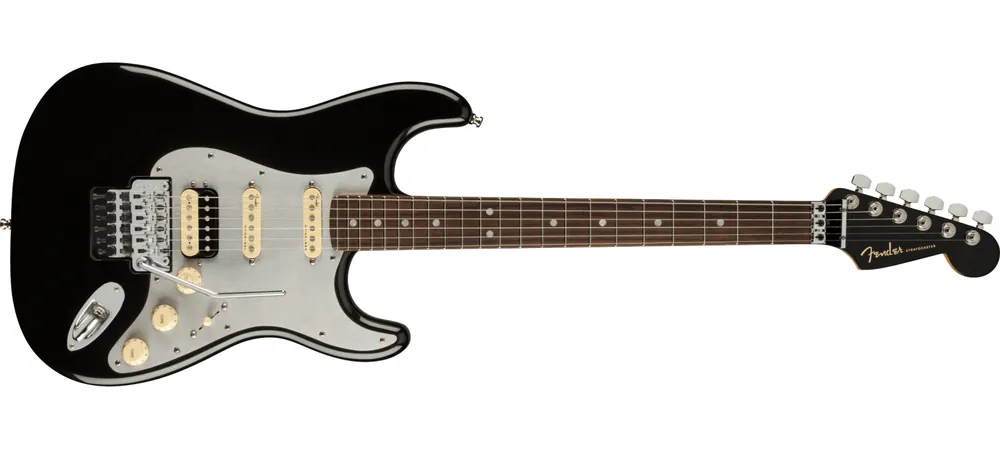 Fender American Ultra LUXE Stratocaster HSS FR RW MBL Mega-Angebot