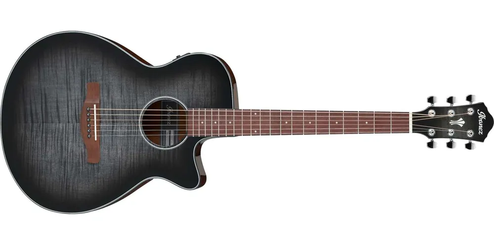 Letzte Chance Ibanez AEG70-TCH Transparent Charcoal Burst