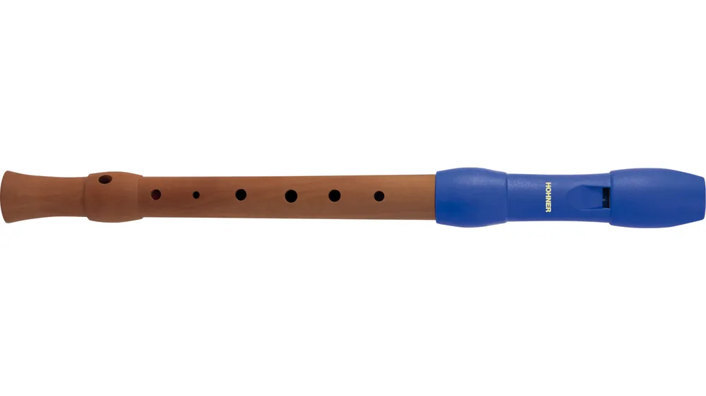 Hohner Blockflöte Alegra deutsch 3-teilig blau Beliebt