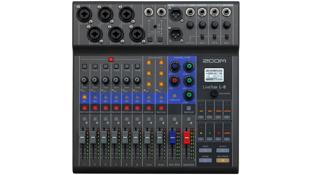 Zoom LiveTrak L-8 Nur Heute
