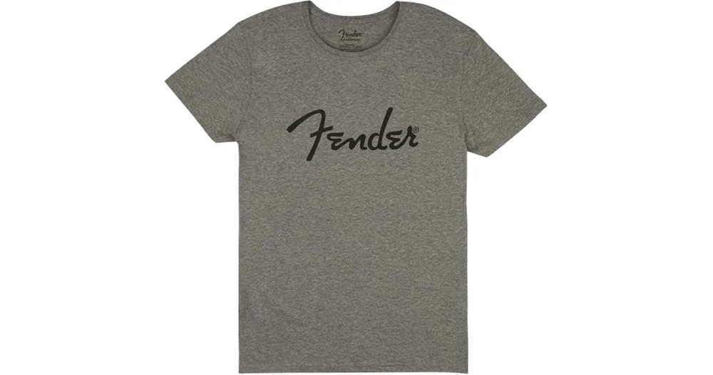 Fender T-Shirt Logo Mens Tee Grey XL Jetzt Kaufen