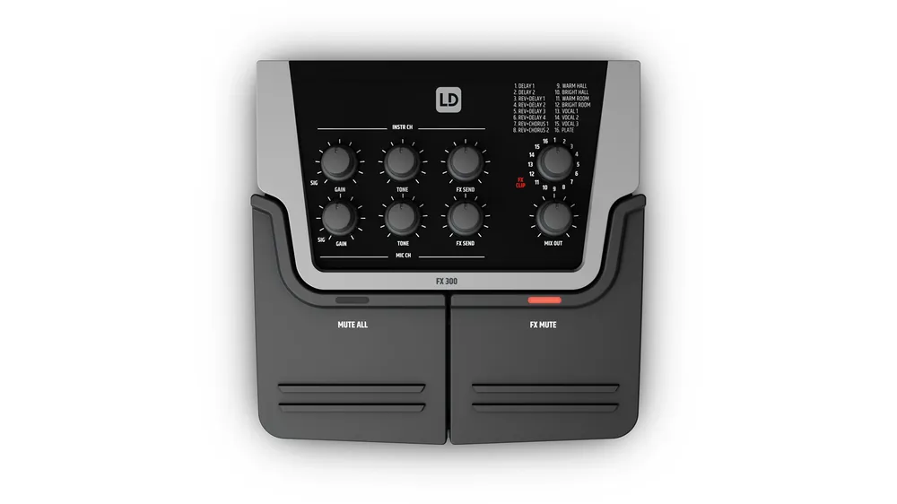 Top-Angebot LD-Systems FX 300 2-Kanal Effektpedal